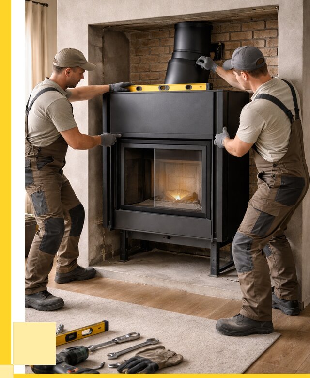 Установка каминных топок в Дюртюли под ключ от 18765 р. | ЭриданДюр