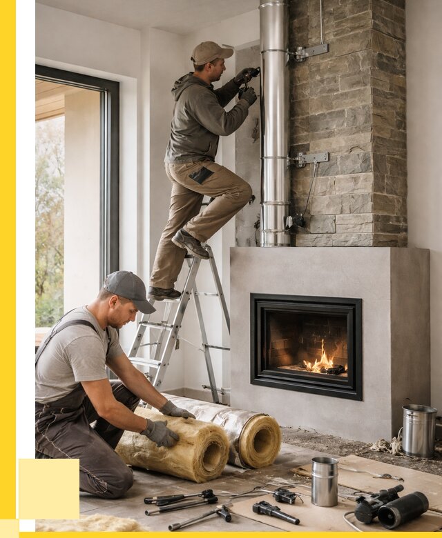 Монтаж дымоходов для каминов в Дюртюли от 15638 р. ЭриданДюр