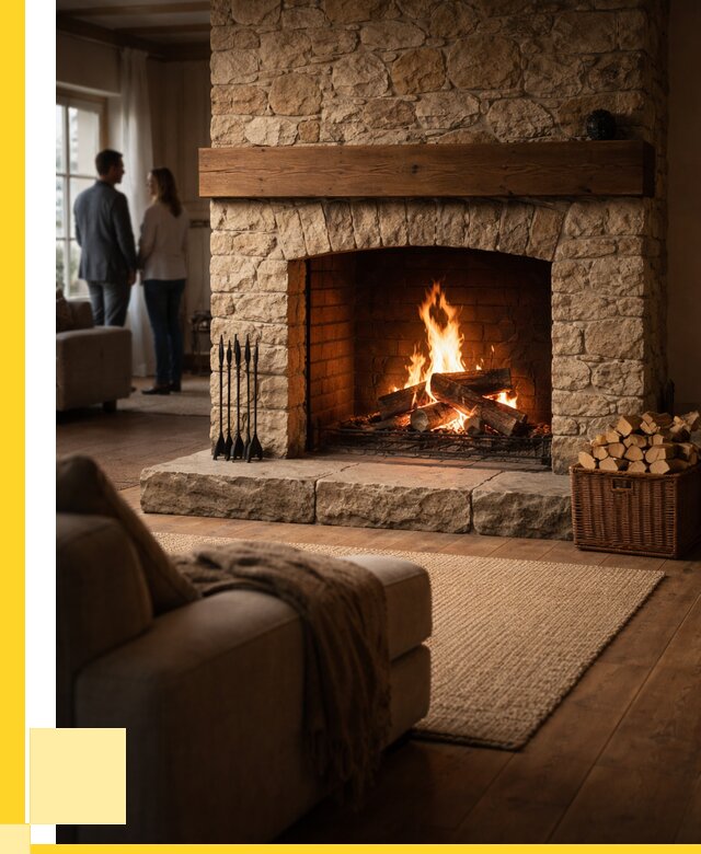 Открытые камины под ключ в Дюртюли от 156375 р. ЭриданДюр