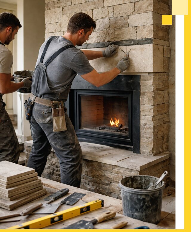 Проектирование и установка открытых каминов в Дюртюли