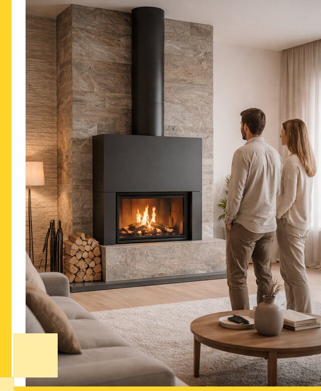 Закрытые камины под ключ в Дюртюли от 125100 р., ЭриданДюр