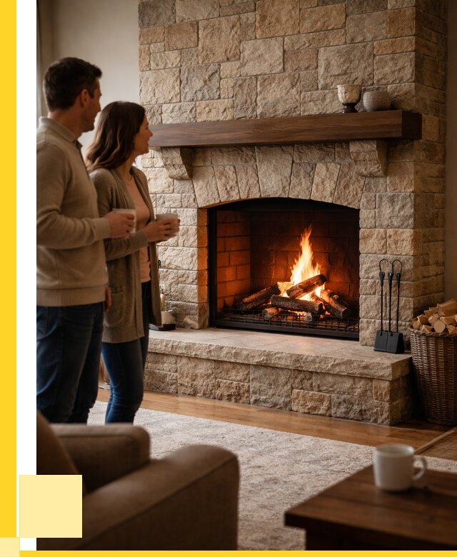 Каменные камины на заказ в Дюртюли от 187650 р. | ЭриданДюр