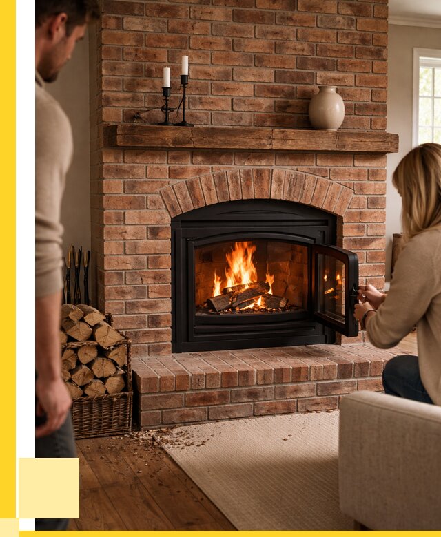 Кирпичные камины под ключ в Дюртюли от 156375 р. | ЭриданДюр