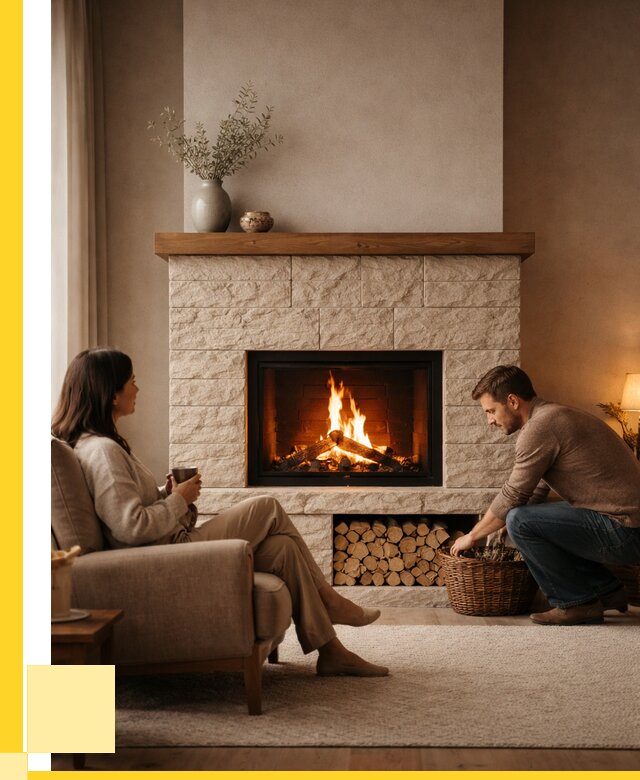 Камины для дома в Дюртюли под ключ от 156375 р. | ЭриданДюр