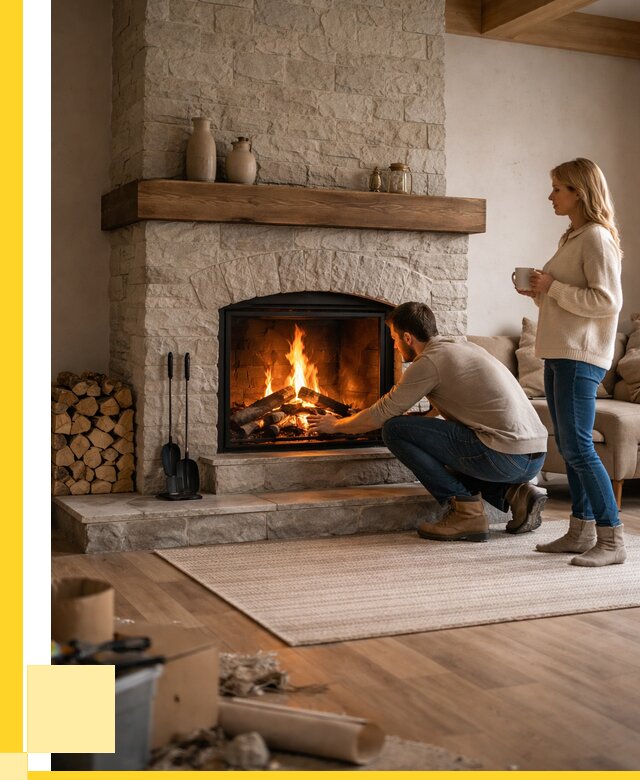 Камины для загородного дома в Дюртюли от 364875 р., ЭриданДюр