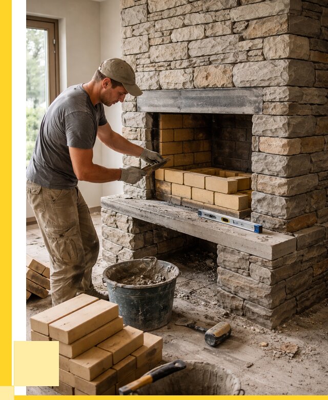 Кладка каминов и камина в Дюртюли от 26063 р. ЭриданДюр