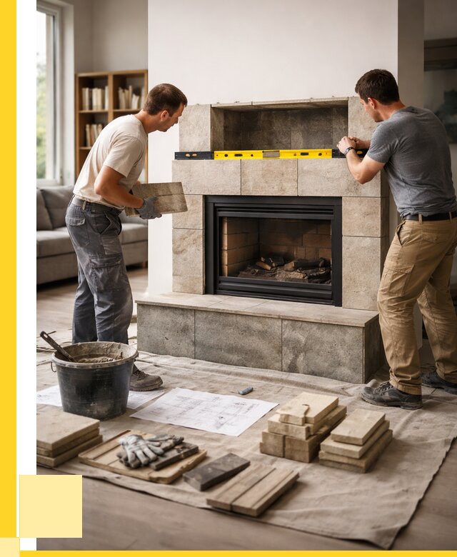 Монтаж каминов и установка в Дюртюли от 46913 р. | ЭриданДюр