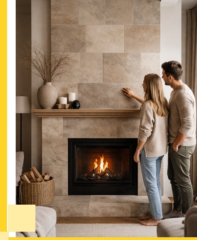Облицовка каминов керамогранитом в Дюртюли от 4691 р. | ЭриданДюр