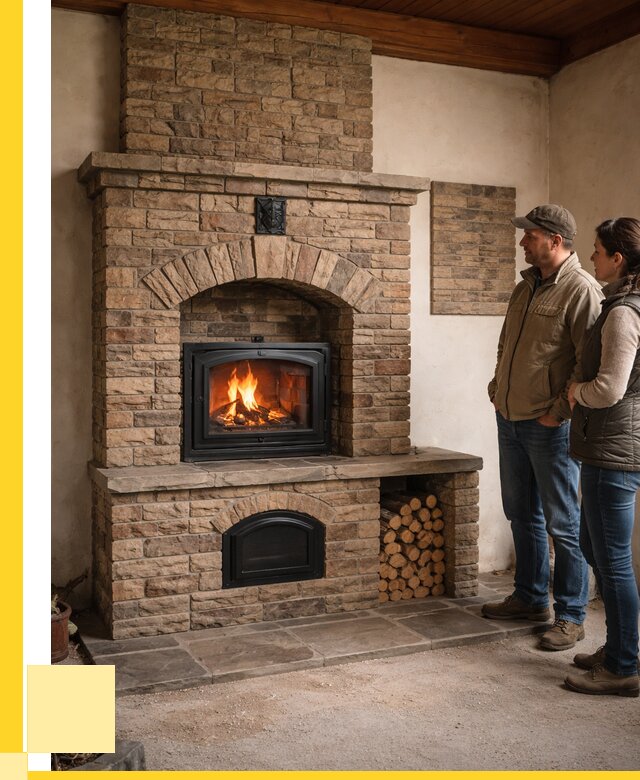 Кирпичная печь под ключ в Дюртюли от 156375 р. | ЭриданДюр