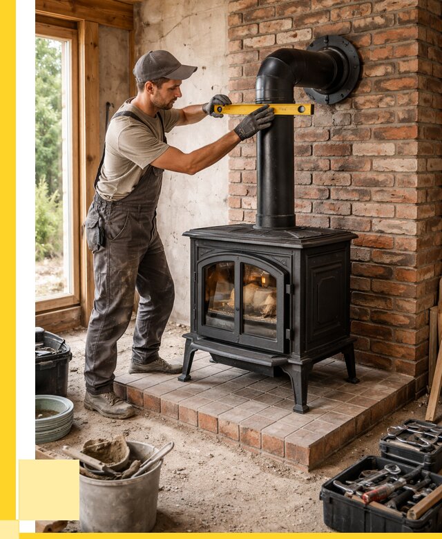 Монтаж печей установка банной печи в Дюртюли от 15638 р. | ЭриданДюр