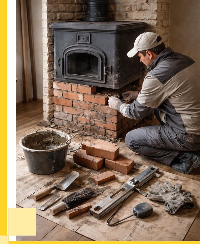 Ремонт печей в Дюртюли от 12510 р., услуги печника ЭриданДюр