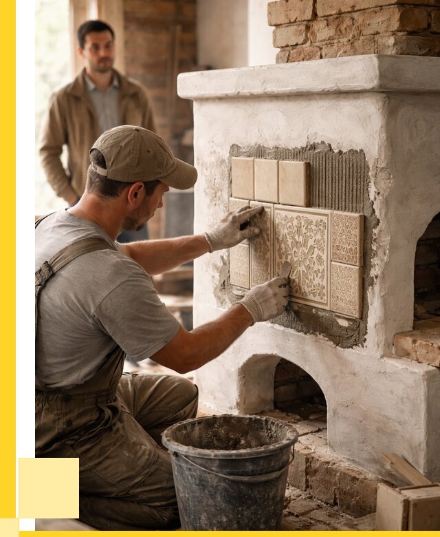 Отделка печей и банных печей в Дюртюли от 36488 р. | ЭриданДюр