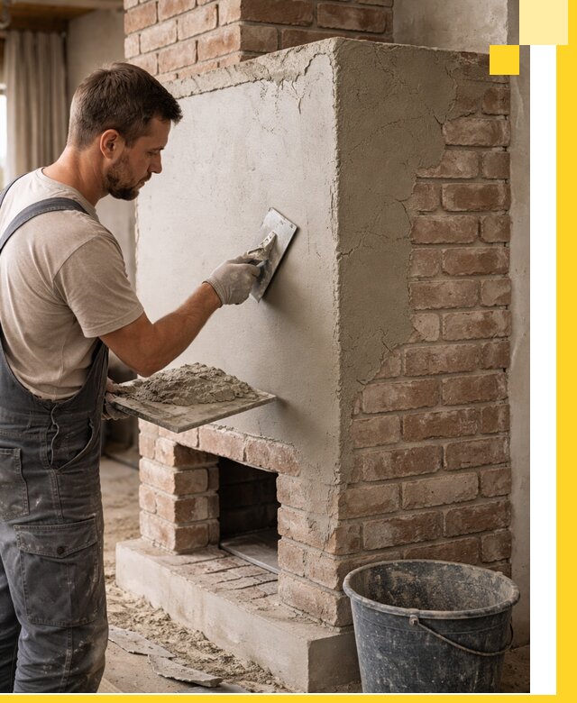 Отделка печей и облицовка каминов в Дюртюли под ключ