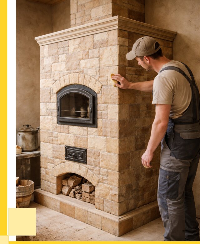 Облицовка печей в Дюртюли от 4691 р. под ключ | ЭриданДюр