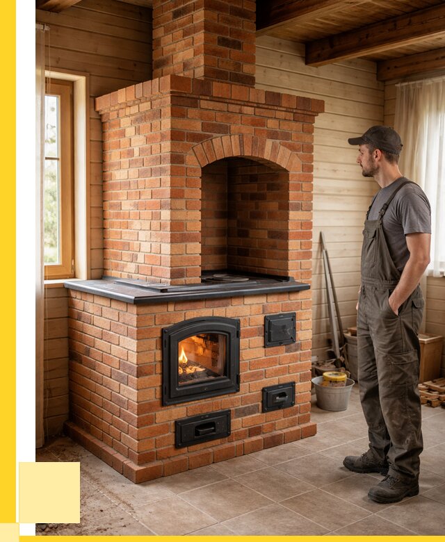 Кирпичные печи в Дюртюли: купить от 156375 р. | ЭриданДюр