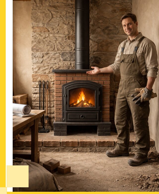 Печи отопительные из кирпича в Дюртюли от 83400 р., ЭриданДюр