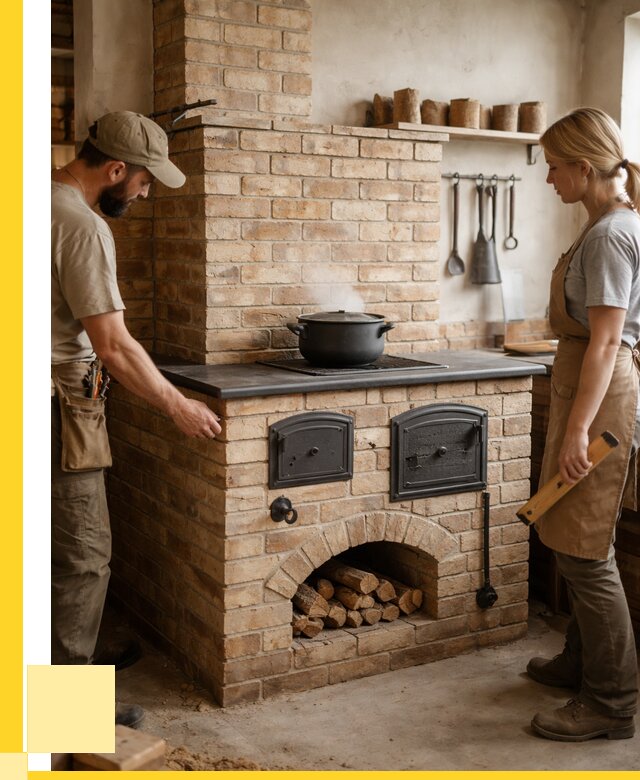 Варочно отопительные печи в Дюртюли от 93825 р. | ЭриданДюр