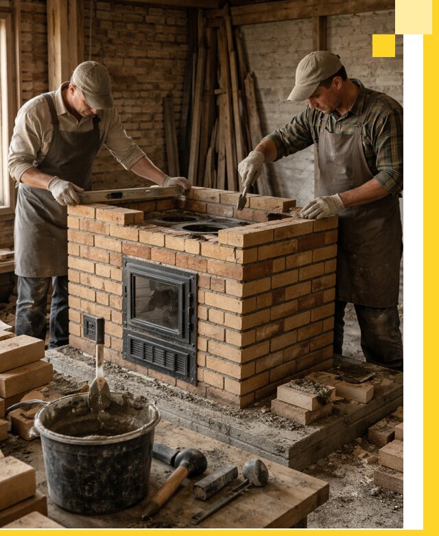 Изготовление и установка варочных печей под ключ в Дюртюли