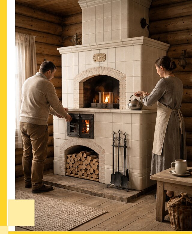 Русские печи в Дюртюли: установка от 156375 р. ЭриданДюр