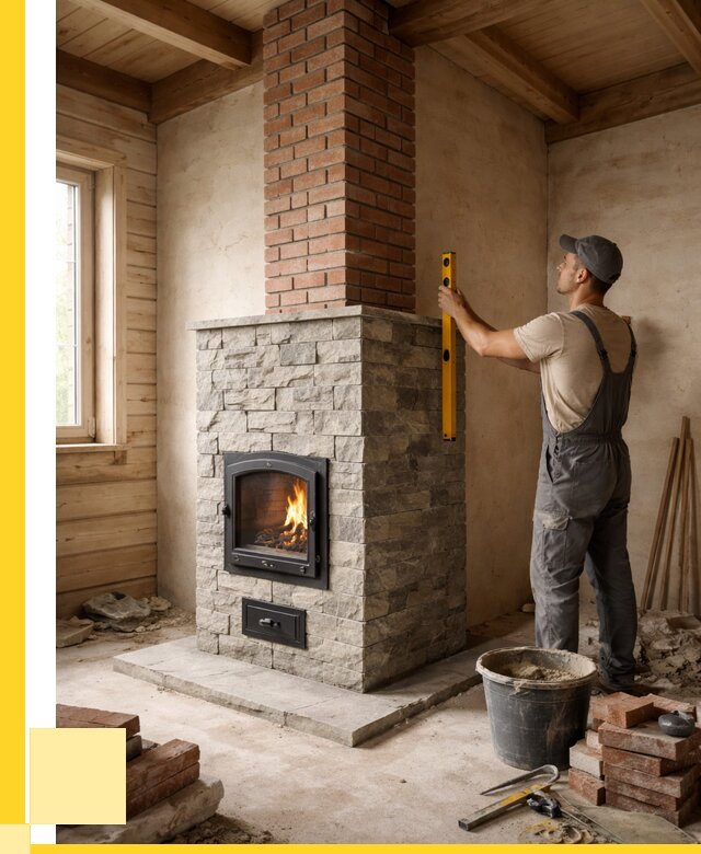 Печи и дымоходы под ключ в Дюртюли от 46913 р., ЭриданДюр