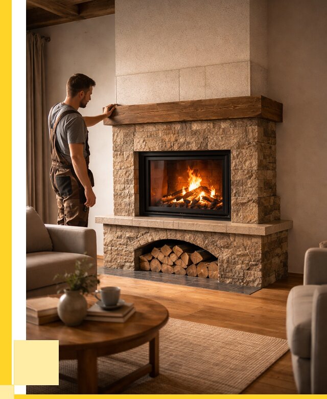 Печи камины для дома под ключ в Дюртюли от 57338 р. | ЭриданДюр