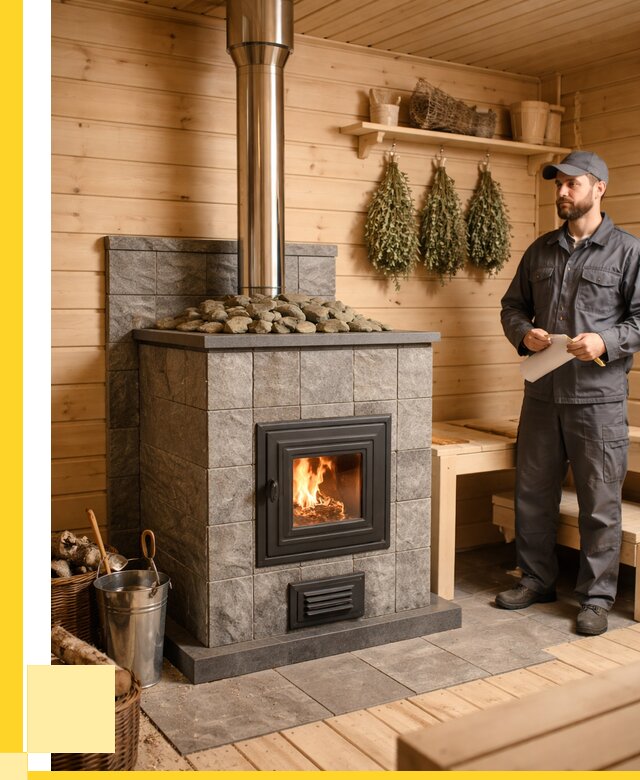 Печи для бани под ключ в Дюртюли от 125100 р. | ЭриданДюр