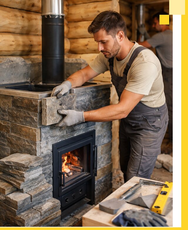 Печи для бани под ключ в Дюртюли: изготовление и монтаж