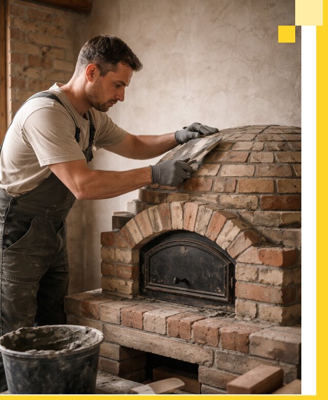 Изготовление и монтаж помпейских печей на заказ в Дюртюли