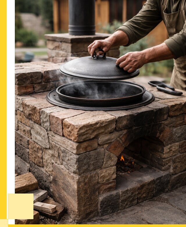 Печи для казана в Дюртюли по цене от 18765 р. | ЭриданДюр