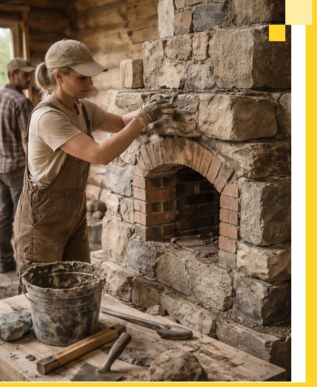 Каменные печи на заказ и монтаж в Дюртюли, долговечные решения