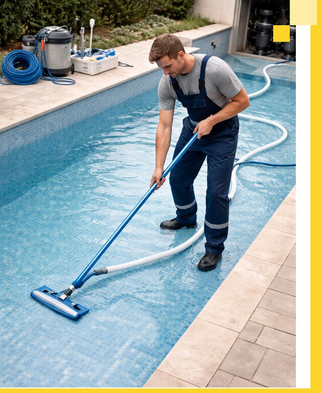 Профессиональная чистка бассейнов и фильтров в Дюртюли под ключ