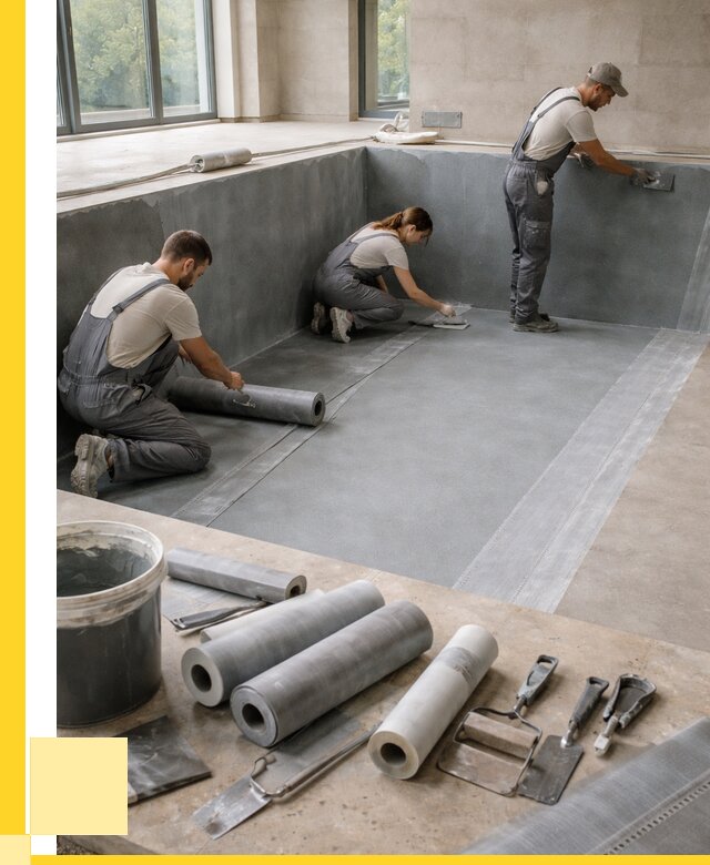 Гидроизоляция бассейнов в Дюртюли от 2085 р., ЭриданДюр