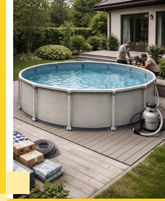 Купить каркасные бассейны в Дюртюли от 46913 р. | ЭриданДюр