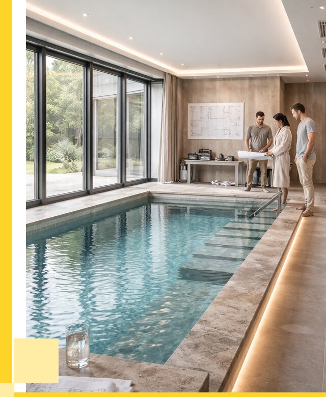 Закрытые бассейны под ключ в Дюртюли от 2606250 р. | ЭриданДюр