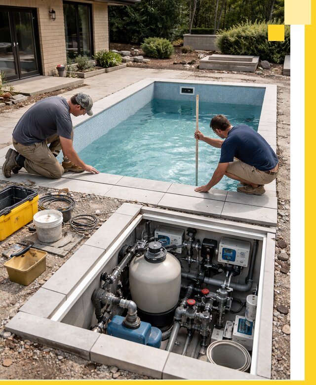 Строительство качественных домашних бассейнов под ключ в Дюртюли