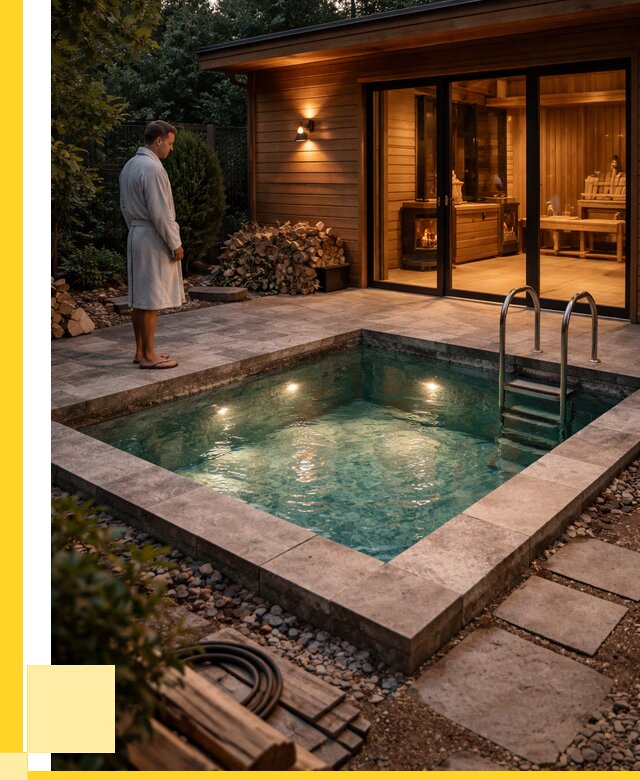 Бани с бассейном под ключ в Дюртюли от 99038 р. | ЭриданДюр