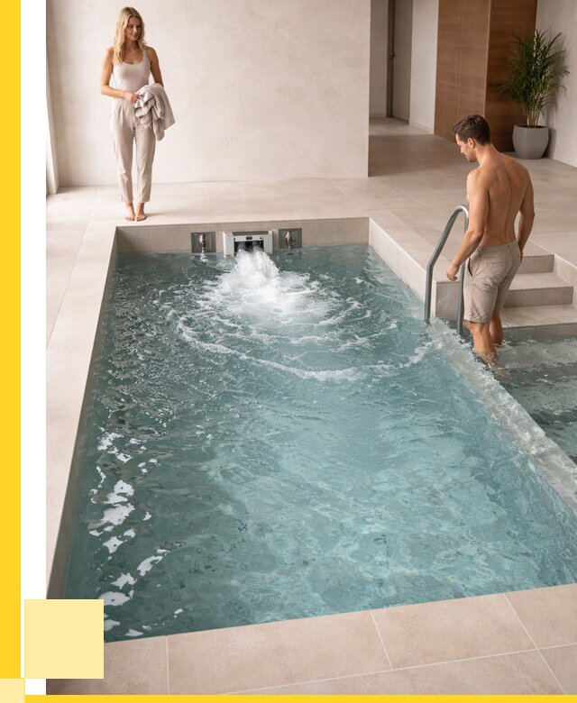 Бассейн с противотоком в Дюртюли от 260625 р. | ЭриданДюр