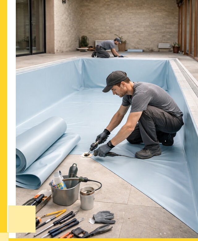 Пленка ПВХ для бассейнов в Дюртюли от 2606 р. | ЭриданДюр