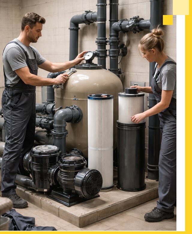 Фильтры и системы фильтрации для бассейнов в Дюртюли