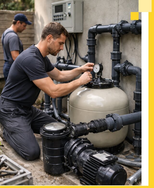 Поставка и монтаж фильтровального оборудования для бассейнов в Дюртюли