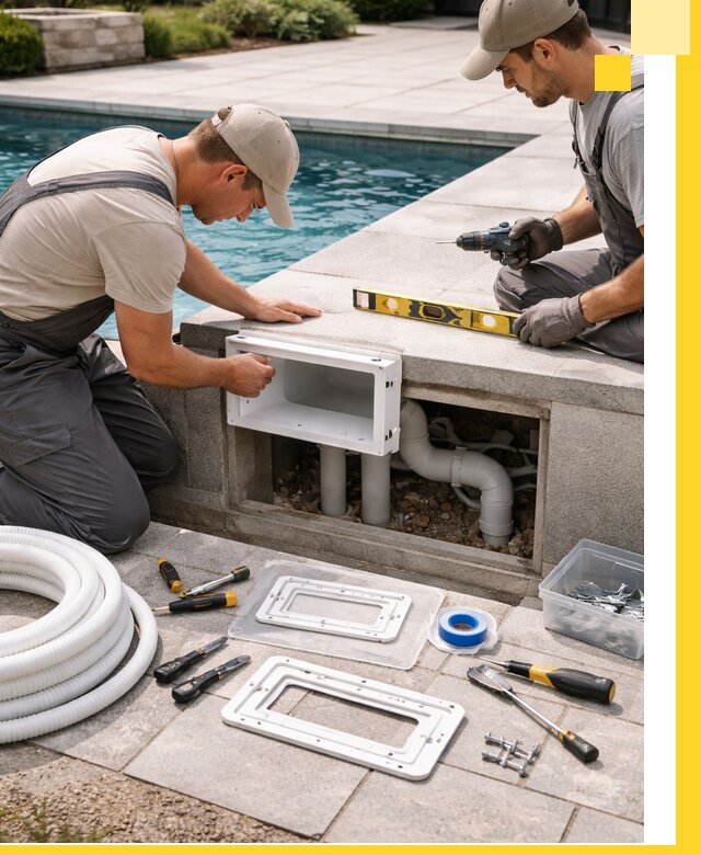 Поставка и установка скиммеров для бассейнов в Дюртюли