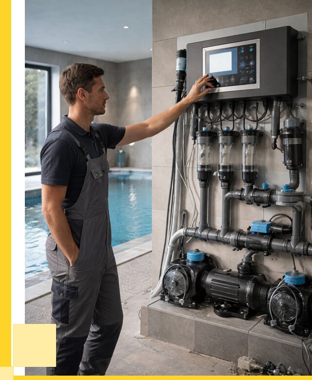 Автоматика для бассейнов под ключ в Дюртюли от 72975 р. | ЭриданДюр