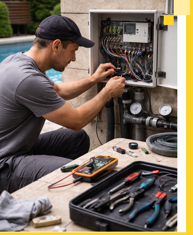 Комплексная автоматика для бассейнов в Дюртюли: управление и очистка