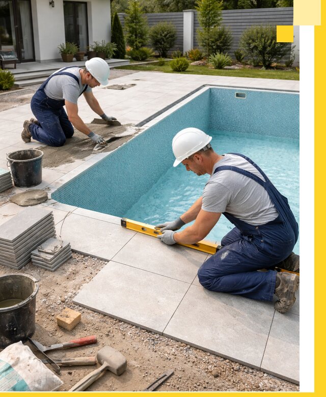 Строительство и монтаж плавательных бассейнов под ключ в Дюртюли