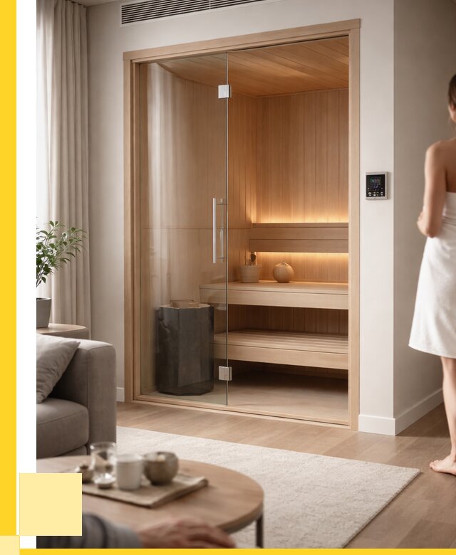 Сауна в квартире под ключ в Дюртюли от 125100 р. ЭриданДюр