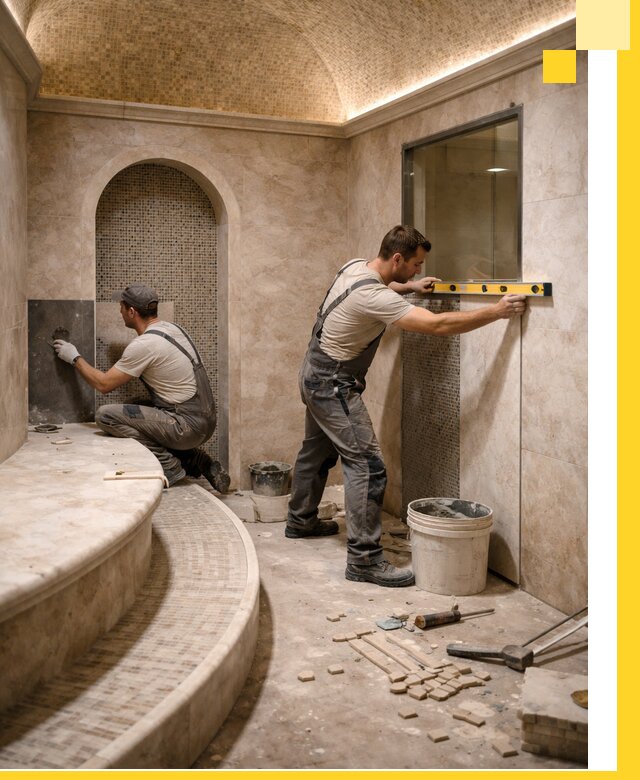 Проектирование и строительство саун с хамамом под ключ в Дюртюли