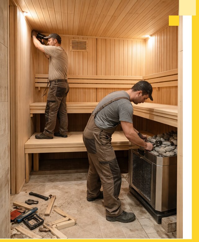 Купить сауну под ключ в Дюртюли с монтажом и гарантией