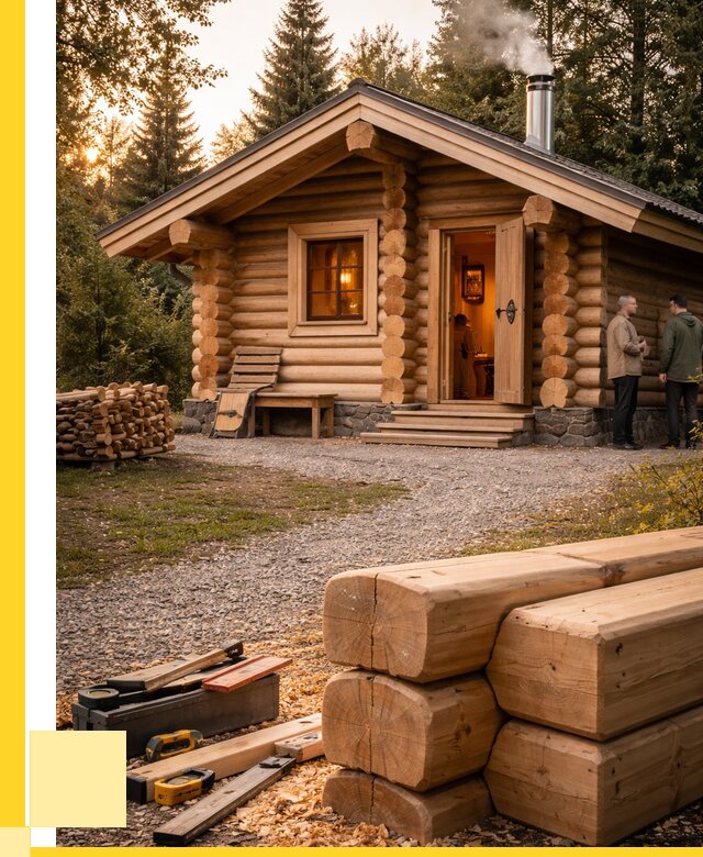 Строительство бань и комплексов в Дюртюли от 469125 р.| ЭриданДюр