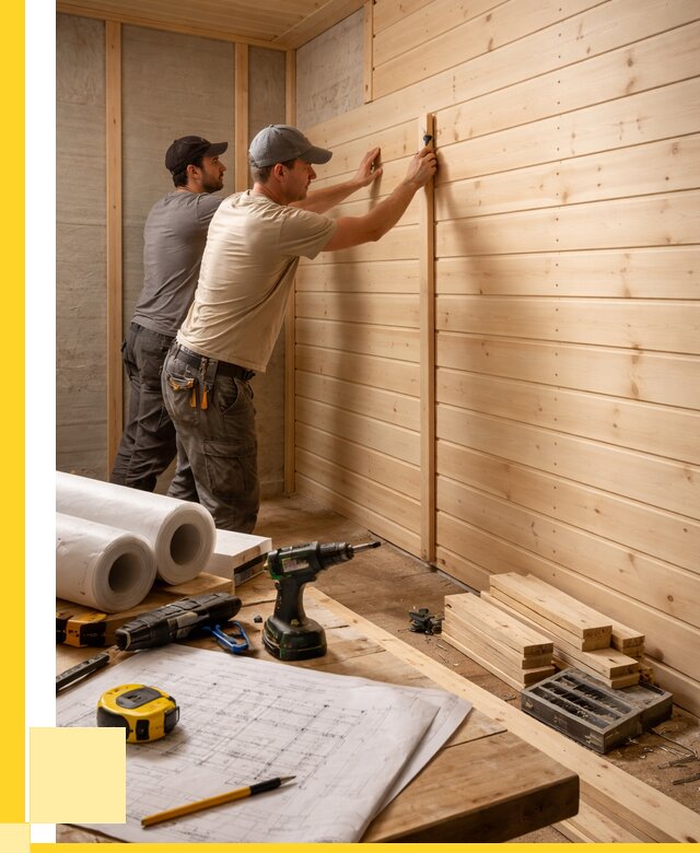 Обшивка бани вагонкой в Дюртюли от 1251 р., ЭриданДюр