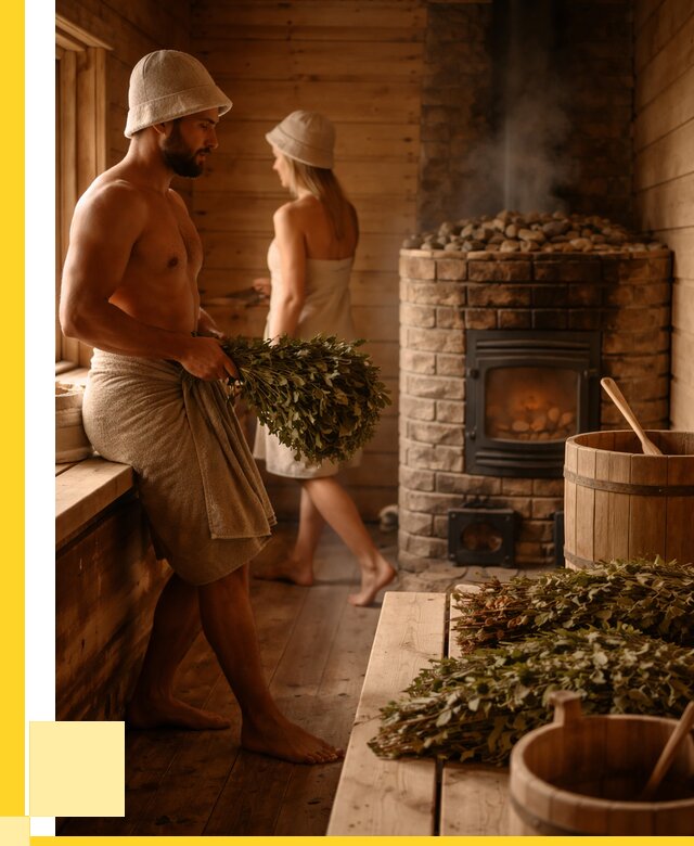 Русские бани в Дюртюли: проекты и дизайн от 364875 р. | ЭриданДюр